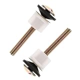 CLISPEED 2juegos Pernos del Tanque De Agua para Inodoros De Tornillos Resistentes Instalación De Asientos De Inodoro Baños