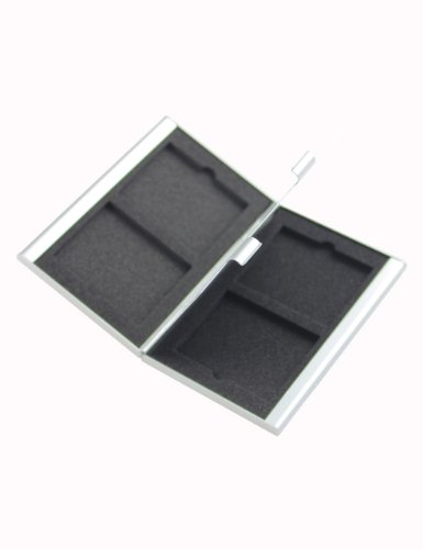 Bandc Aluminum Memory Card Protecter Box Storage Case Holder 4x Cf Compact Flash