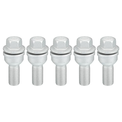 Image of ACROPIX M14x1.5 Wheel Lug Bolts Nuts Hub Assembly Wheel Stud Fit for Audi A8 Quattro 2011-2020 No.8R0601295 - Pack of 5