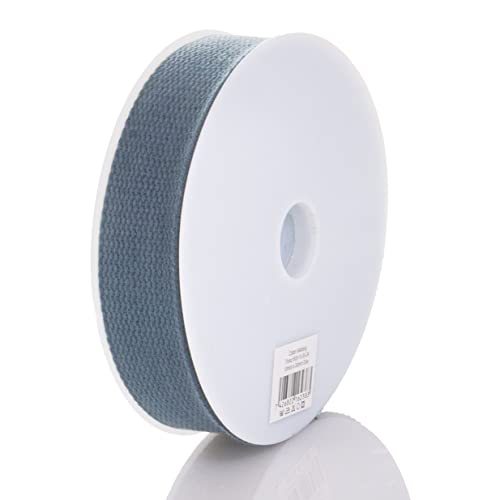 Trimz Cotton Webbing - Grey - 25mm x 5m - Image 2