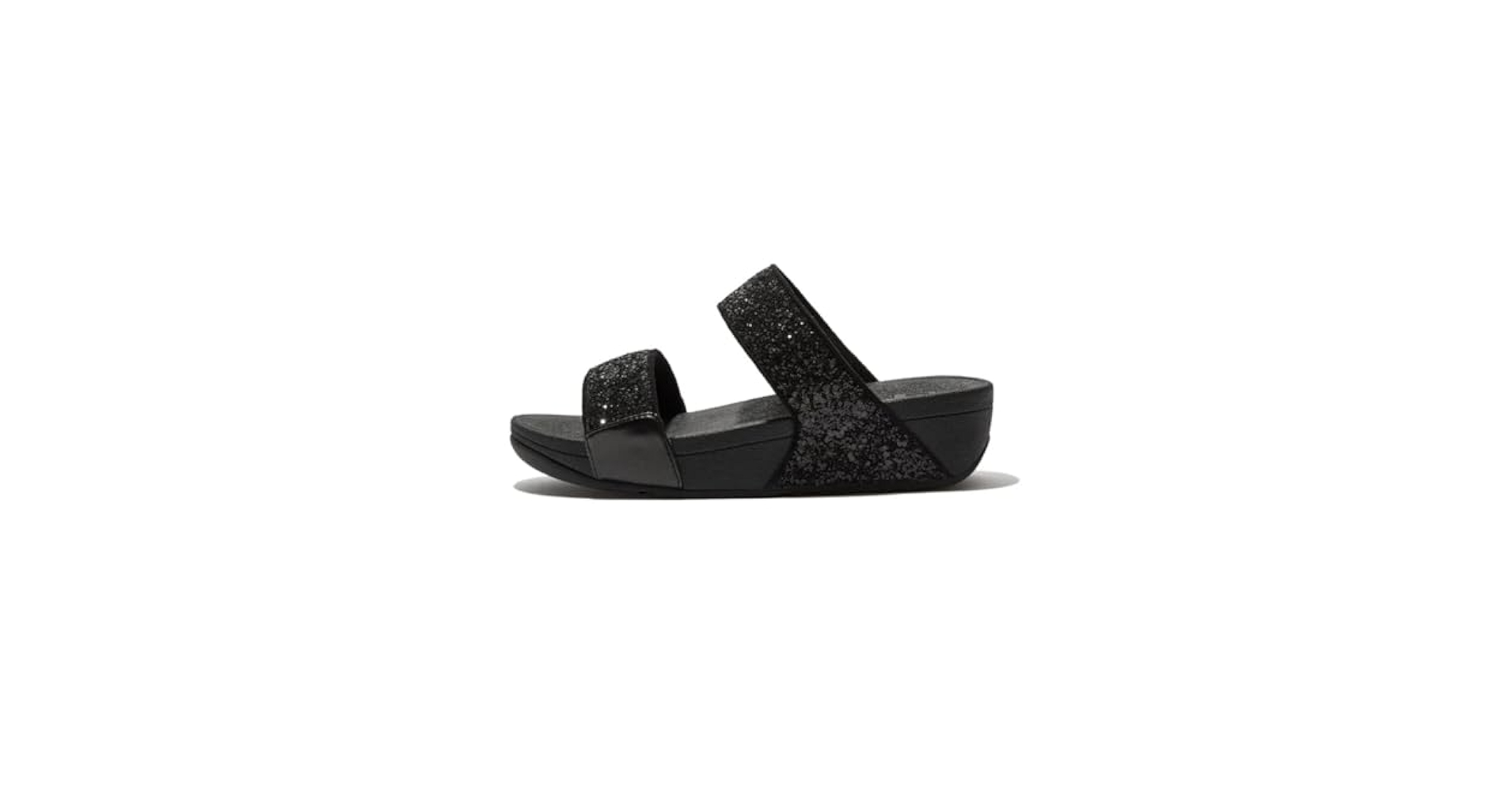 fitflop NOVY SLIDE （Sliver Stone）　黒　US5 Amazon.com | Fitflop Women's Glam Slide Sandal, Black