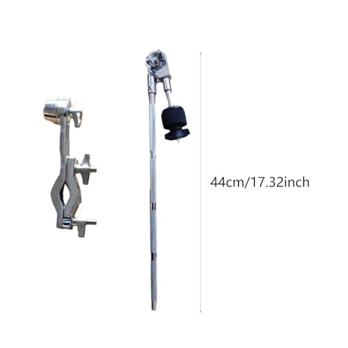 DYNWAVE Cymbal Stand Extension Arm Percussion Instrument Part Metal Professional Cymbal Holder for Stage Concert Practice Performance