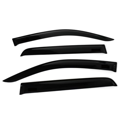 Pare-vent de voiture pour Toyota Hilux Revo Rocco 2016-2021 déflecteur noir