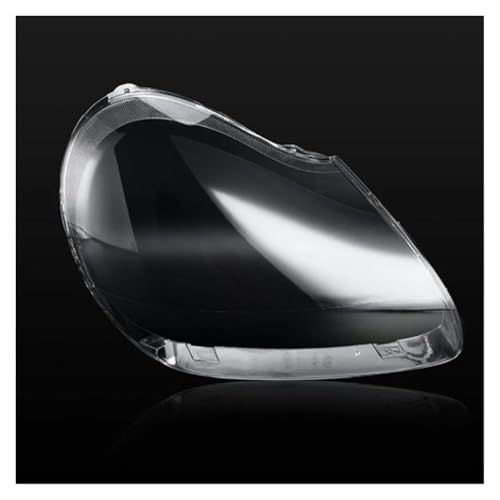 Cubierta De Faro De Coche Carcasa De Faro Para Porsche Cayenne 2005 2006 Lente De Pantalla De Plástico Transparente(Left)