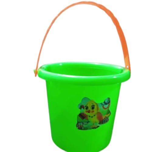 Image of Negi Golden Sand Beach Set for Kids Like Bucket | Bath Boat | Rake Sholve | Stainer | Rhino & Snail Shape Play Set for Toddler Age 3 Year and Above Multicolours 7 Pcs Set