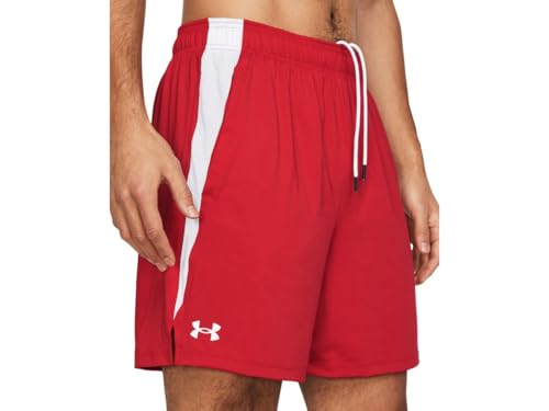 Image of Under Armour Men's B0D9L49GZ1, Red-White
