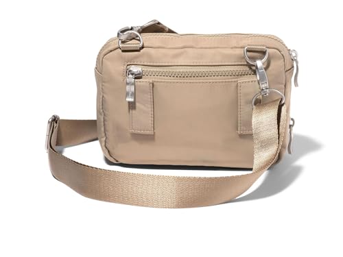 Image of Baggallini womens Modern Double Zip Crossbody