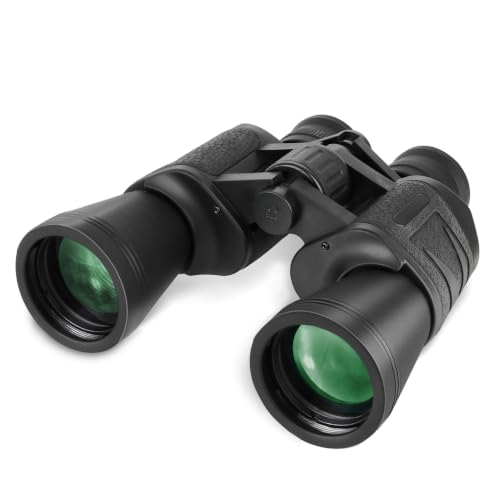 Binocular 20x50 con prismas, óptica impermeable multi-capa
