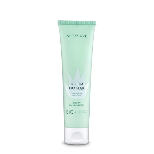 ALOESOVE Crema de Manos 100ml - Crema Manos Intensamente Hidratante - Crema de Manos Reparadora de Ingredientes Naturales - Regeneración para Manos Secas e Irritadas