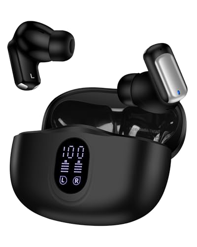 Android Wireless Earbuds for Samsung Galaxy S25 Ultra S24 S23 S22 Plus A17 A35 A16 A15 A54 Z Fold7 Flip7, HiFi Stereo Bluetooth Headphone, Sport Wireless Earphones Audifonos Inalambricos for iPhone