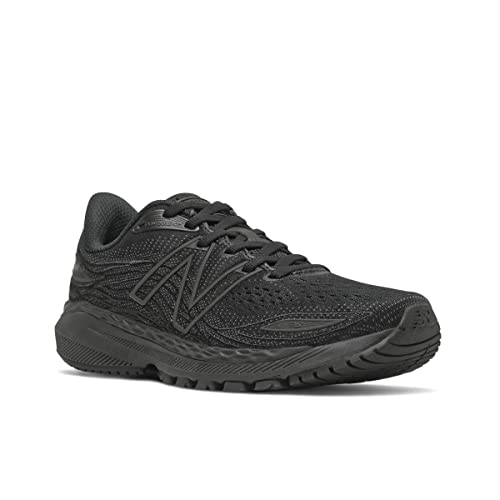 New Balance New Balance Women's Fresh Foam X 860 V12 Running Shoe, Black/Phantom, 5 M