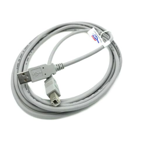 Replacement for fits 10ft USB Cord WHT for ION IT45 VINYL MOTION SUITECASE TURNTABLE
