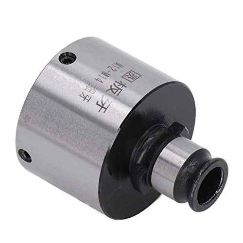 Tbest Hex Threading Dies,Thread Die Chuck Fast Change 19mm Outer Diameter Carbon Steel GT12 M14 for Lathe (Fine Teeth)