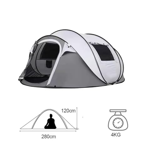Carpa Immediate Burst Up para 5-8 personas resistente y espaciosa miniatura 6