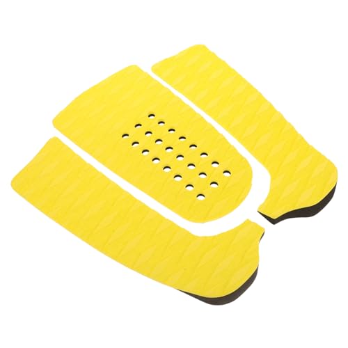 ibasenice Non-Slip Surfboard Tail Pads Eva Deck Grip Mats for Comfortable Surfing