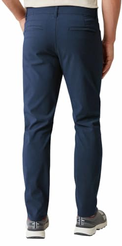Weatherproof Vintage Mens Mid-Weight Mid Rise Tech Pant (US, Waist Inseam, 36, 29, Regular, Regular, Blue)2