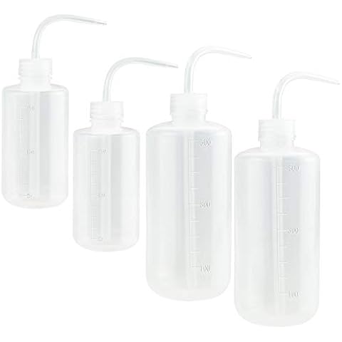 TANCUDER 4 PCS Safety Wash Bottle Set Cover