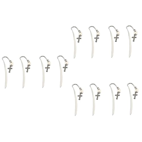 Marque-pages métalliques croix SEWACC indispensables pour embellir vos livres de bureau
