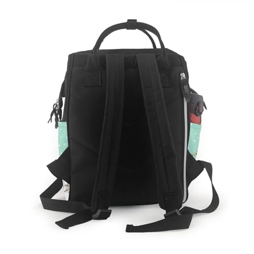 Sac à langer imperméable noir pour éviter les fuites et garder bébé au sec