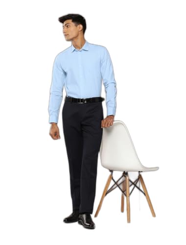 Image of FIFTH ANFOLD Men's Solid Slim Fit Shirt