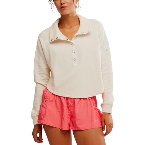 Free People Womens So Fly Henley Layer Coddy