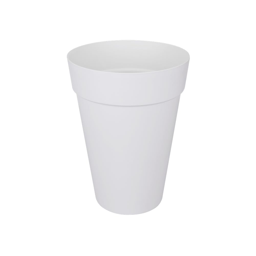 Elho loft urban round high 42cm vaso da fiori - White
