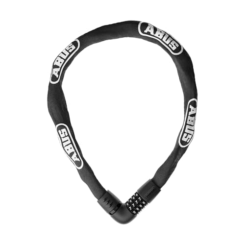 Opiniones de Tresor al mejor precio. 45 ABUS Tresor 6807C - Candado de combinación con perno de 360°, cadena de acero de 7 mm de grosor, código numérico de 4 dígitos, candado para bicicleta con nivel de seguridad 7,...