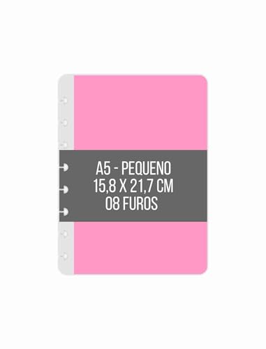 Capa de Caderno de Disco Infinito Transparente Sistema Inteligente - Coleção Special Place (PEQUENO