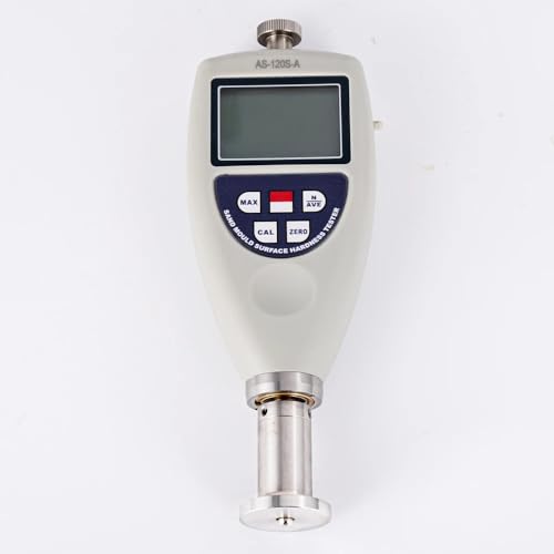 NURII Casting Sand Surface Hardness Tester, Coarse Sand Digital Display, 10~90H, Wet Mold Sand Surface Hardness Tester, AS-120S-A