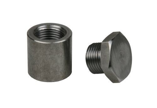 Innovate Motorsports 3764 Extended 1 inch Exhaust Bung and Plug Kit (Mild Steel)