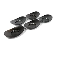 Amazon.co.jp: 煎茶道具 茶托 秀峯堂 小判型 ステンレス製 C-28 3寸 5