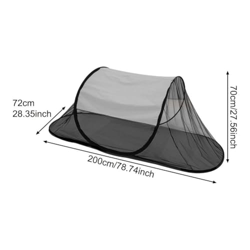 Moustiquaire pliable écran unique pour couchage sauvage nomade - 5