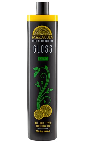 Maracuja Extra Gloss - Passion Fruit Treatment Complex Blowout - Brazilian Keratin - Formaldehyde Free - Hair Straightening. 33.8 fl oz