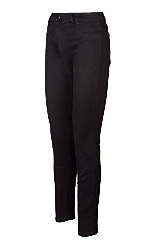 Womens Omega Stretch Jeggings/Jeans - Black - 12-143