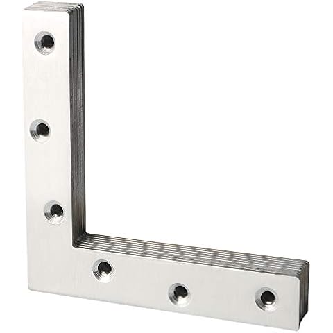 SAYAYO Stainless Steel L Shape Brackets, 8 Pcs Cover