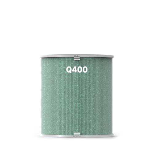 Image of Qubo Smart Air Purifier Q400 Filter for Home by Hero Group | 99.99% Allergen Removal | True HEPA13 | 9000 Hrs Filter Life | App & Voice Control
