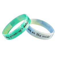 Diggy Band Wrist Straps for Children – Set of 2 Colourful ID Wristbands for Kids – Waterproof Silicone Anti Lost Child Wristband – Comfortable and Cute Design – Reusable Anti Lost Wrist Bands Children