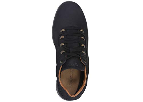 Image of Woodland Men's Black Nubuk Casual Shoes-UK-5 (Euro 39)