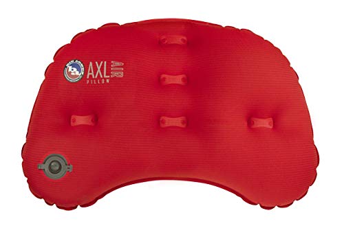 Big Agnes AXL Air Pillow - Ultralight Backpacking Pillow, Red