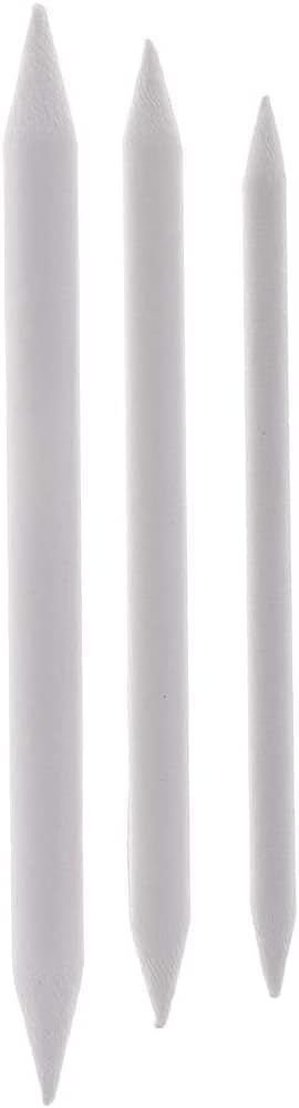 Miniatura 2 de 3 tamaños de mezcla de tocón, herramientas de dibujo artístico, lápices de arte, lápices de dibujo, bolígrafos blancos para artistas, estudiantes,