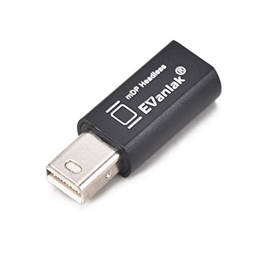 EVanlak Mini DisplayPort Headless Ghost Display Emulator miniatura 1
