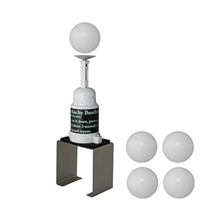   Baseball-Training-Tee-Popper-Baseball-Practice-Equipment-Hitting-Tee-for-Perfect-Swings-Batting-Machine-for-Practicing-Hitting-Without-a-PitcherNot-for-Real-Baseballs-5-Plastic-Balls-Included