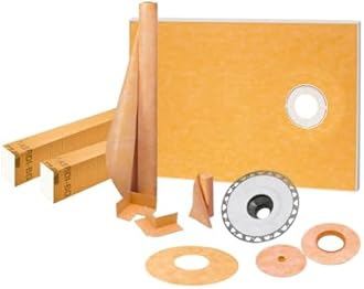 Schluter Kerdi-Shower Kit 38" x60", Offset PVC Flange