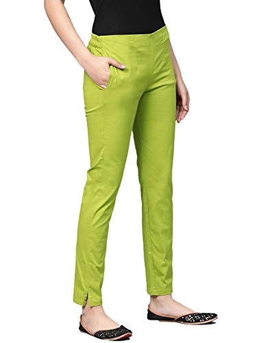 Image of SriSaras Women's Premium Cotton Trousers /Pants