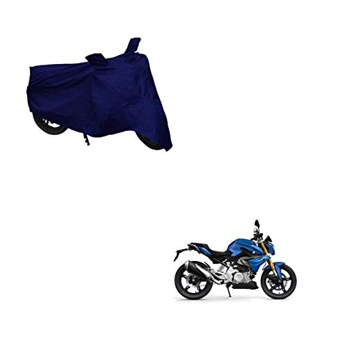Image of Kozdiko Dust and Waterproof Blue Matty Body Cover with Mirror Pocket for BMW G3 10R