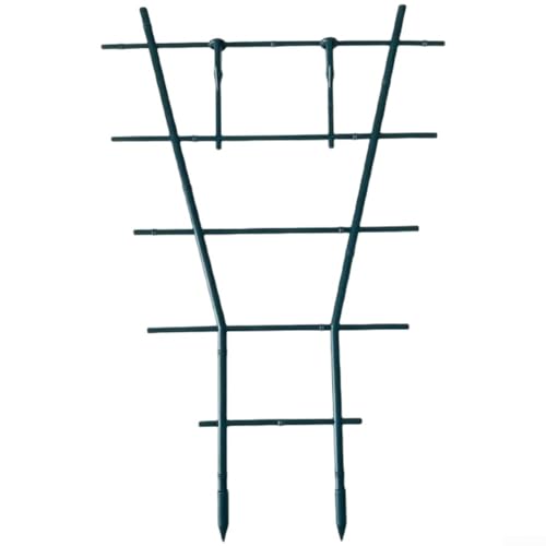 Stapelbare Pflanzen-Rankhilfen aus Kunststoff, 10 Stück, geeignet für Kletterpflanzen wie Tomaten, Gurken und Zuckererbsen in Innen- und Außentöpfen