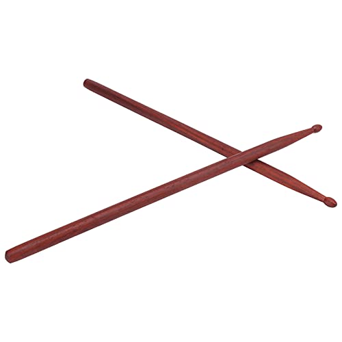 Baquetas profesionales de caoba para batería, 2 piezas, accesorio de percusión miniatura 5