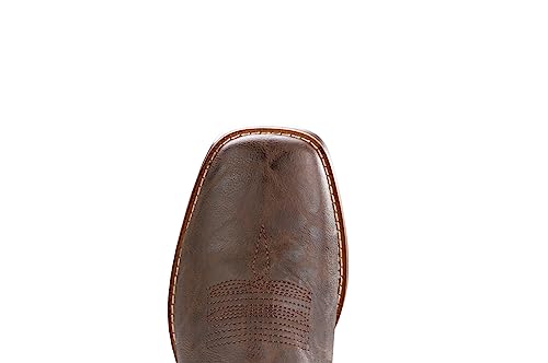 iuv cowboy boots for men wide western boot traditional american flag retro square toe country work boots