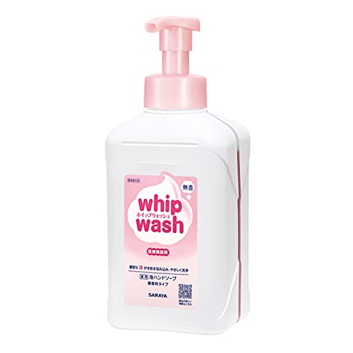 Amazon.co.jp: サラヤ 手洗い用石けん ホイップウォッシュ 無香