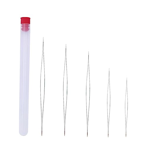 HOODANCOS DIY Jewelry Making Accessaries 10pcs Beading Needles Kit Threaders Set Sewing Needles Perfect for Craft Lovers